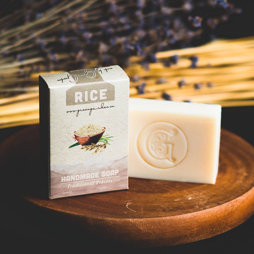 Xà phòng handmade Gạo  từ Green Garden