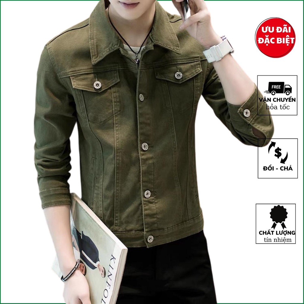 Áo khoác kaki nam chất liệu kaki cao cấp PTZ01 Nhiều mẫu mới PTZ.01