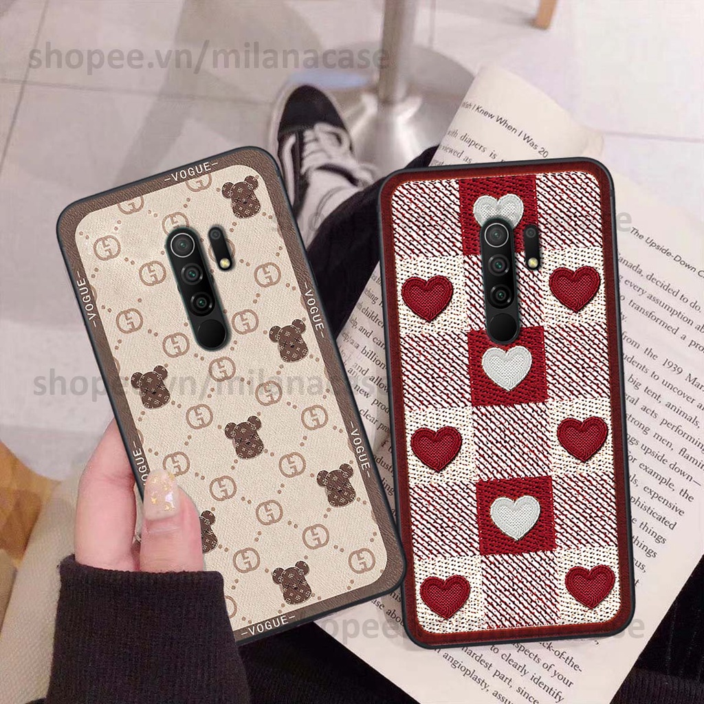 Ốp Xiaomi Redmi 9 hình trái tim be love tình yêu siêu đẹp, cá tính, thời trang