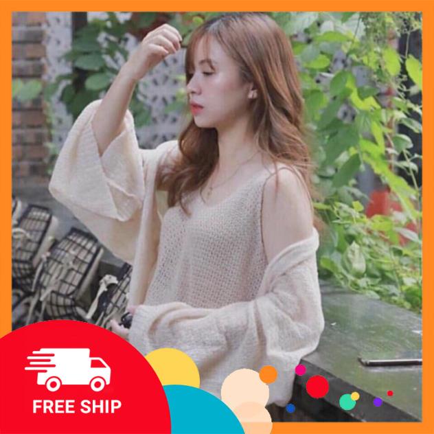 Áo caligan len mỏng