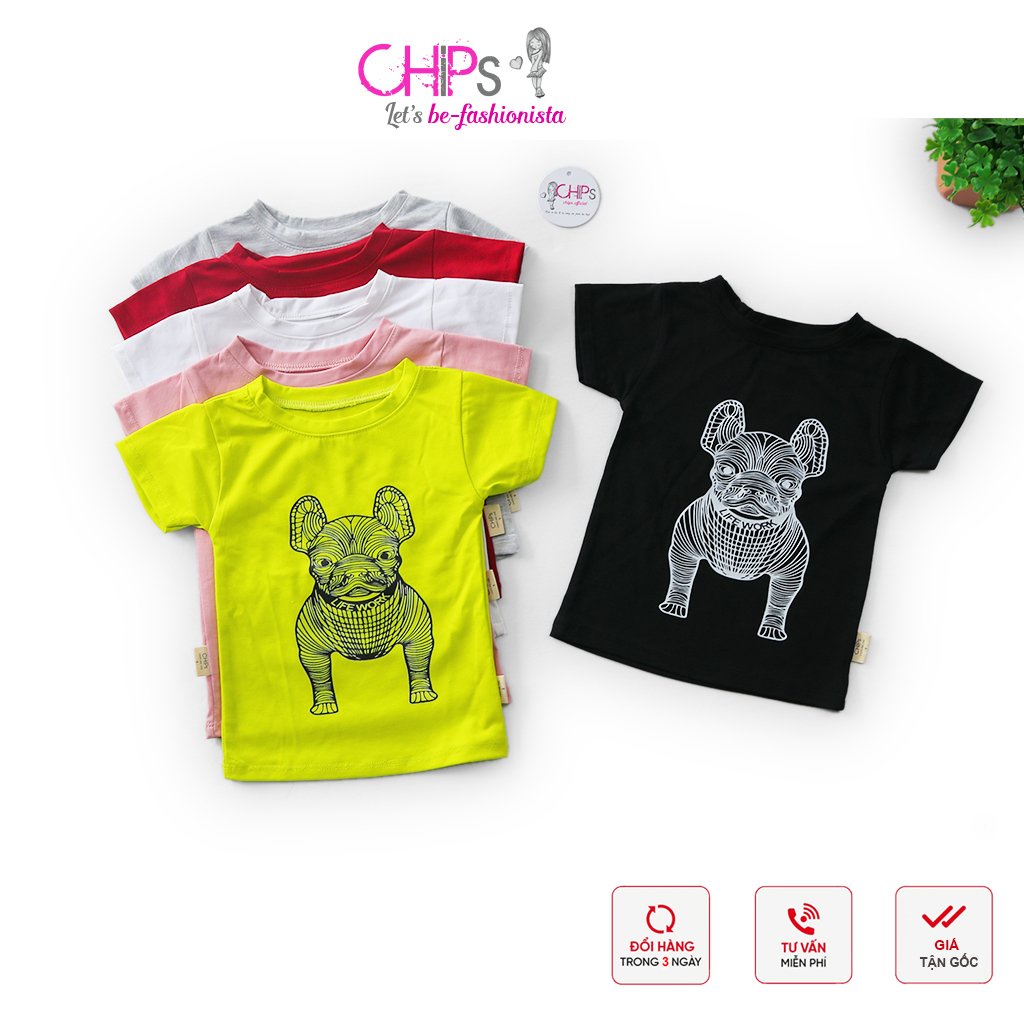 Áo Phông Họa Tiết In Pet Hình 3D Chó Hot Trend Mùa Hè Cho Bé Trai, Bé Gái Cực Sành Điệu