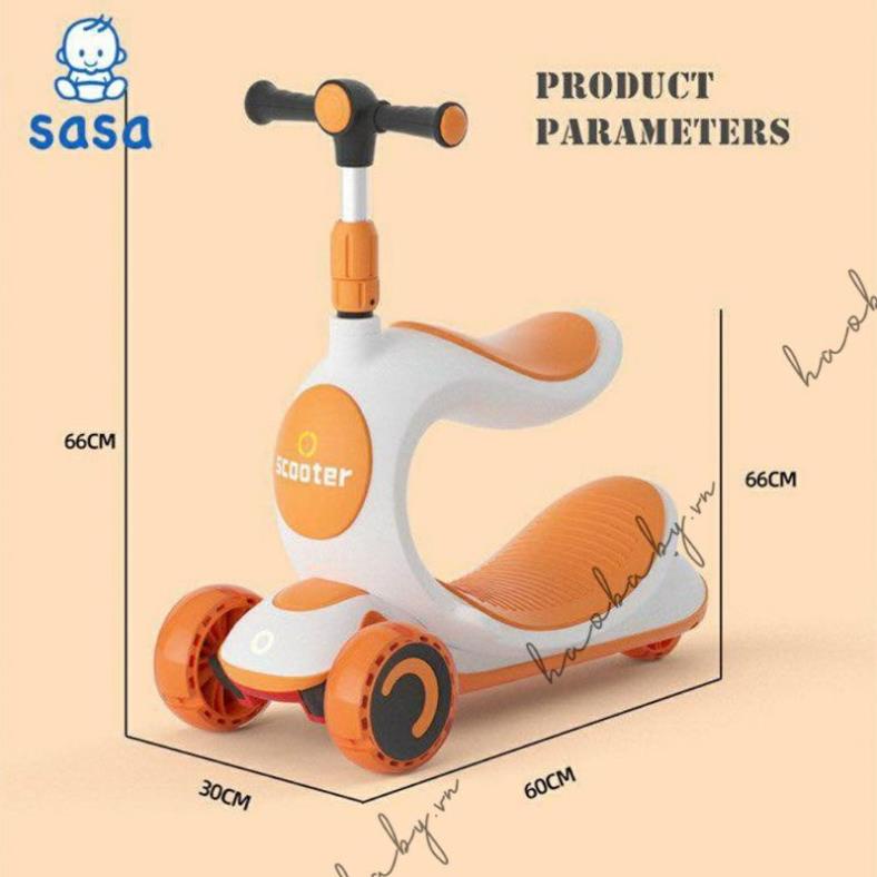 Xe Trượt Scooter 3in1 Cho Bé. Hàng Cao Cấp 1 đến 12 tuổi