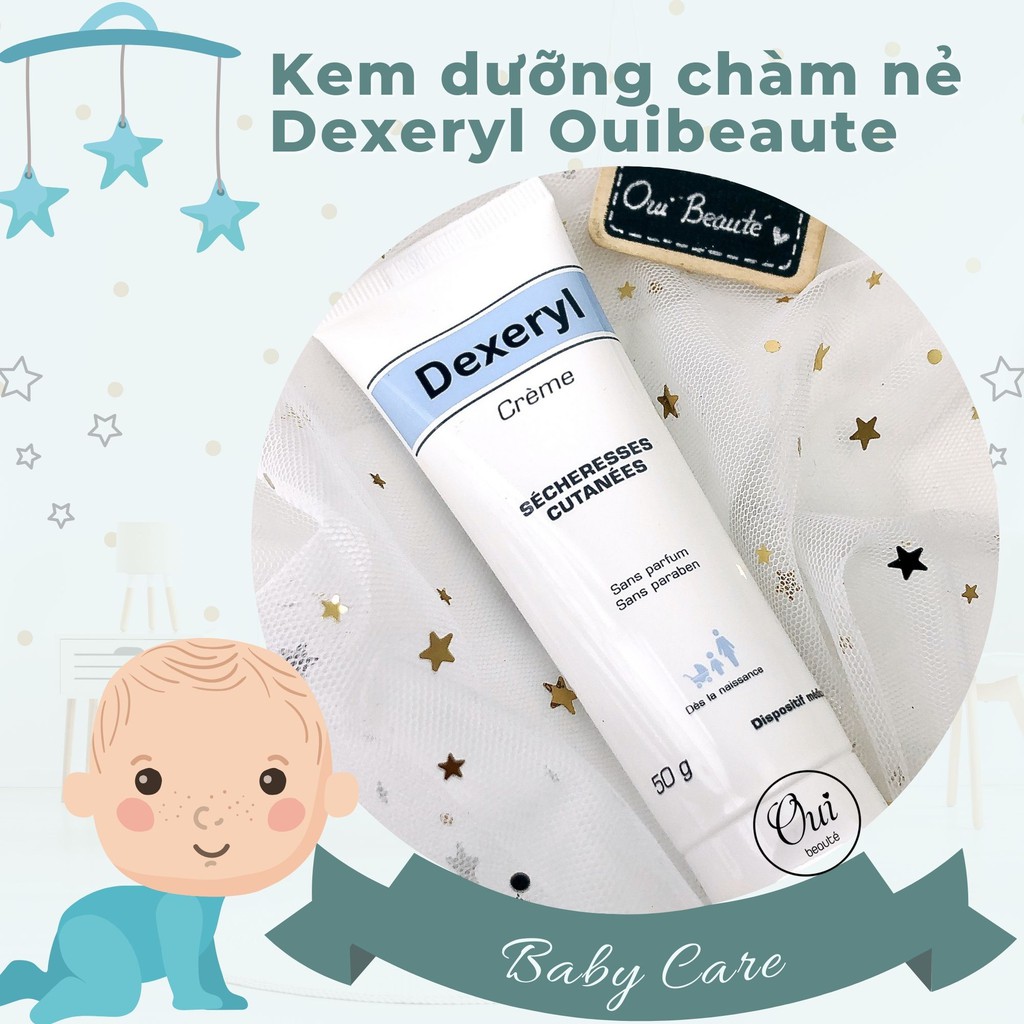 Kem dưỡng da Dexeryl , Kem chàm nẻ dành cho bé 50g 250g Ouibeaute