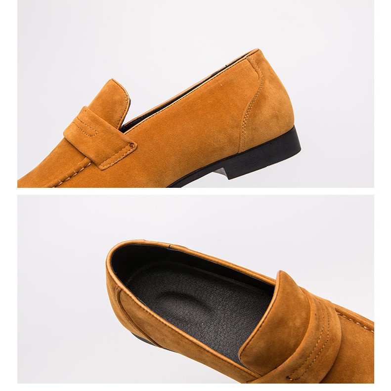 Luxury suede loaf for men