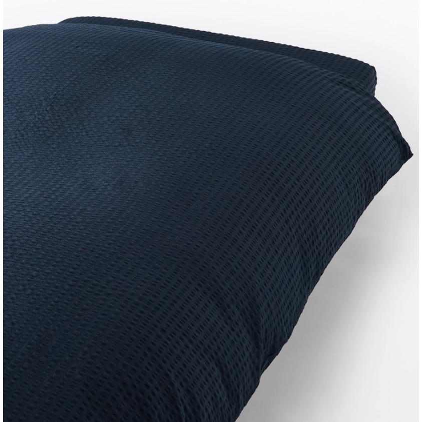Muji Vỏ Nệm Cotton Seersucker