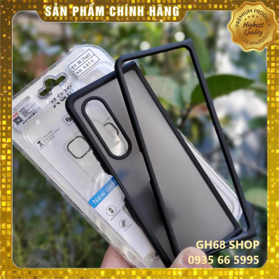 Ốp Lưng X&amp;M nhám viền dẻo cho Samsung Z Fold 3 5G chống sốc siêu đẹp.