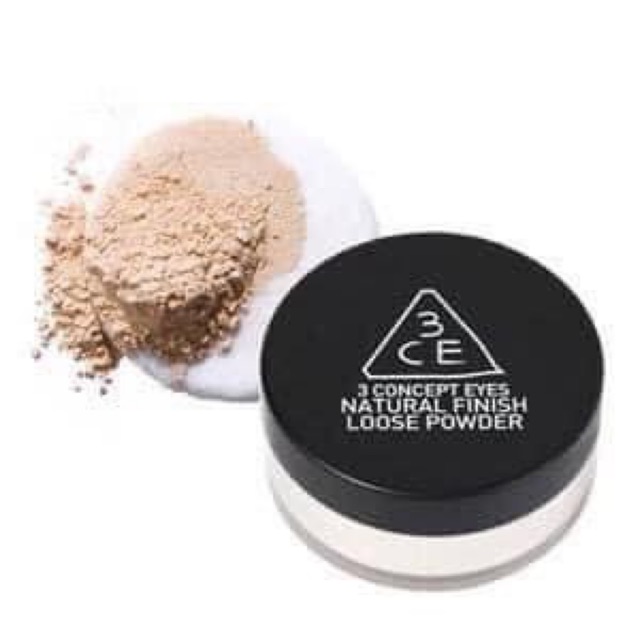 Phấn phủ bột 3CE Natural Finish Loose Powder
