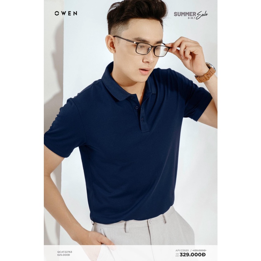 [Nhiều màu] OWEN - Áo polo ngắn tay Owen chất cotton mềm mát - chống bai xù