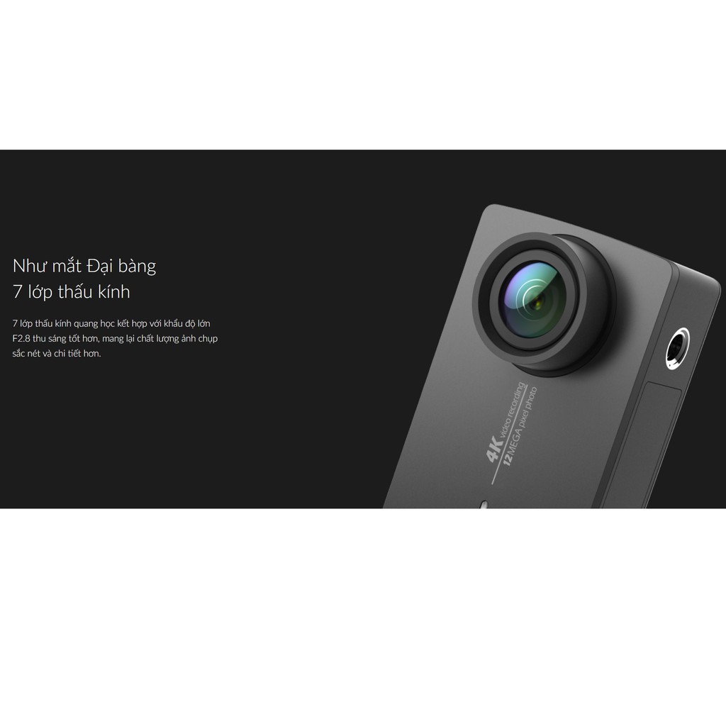 Camera hành động xiaomi YI 4K ACTION