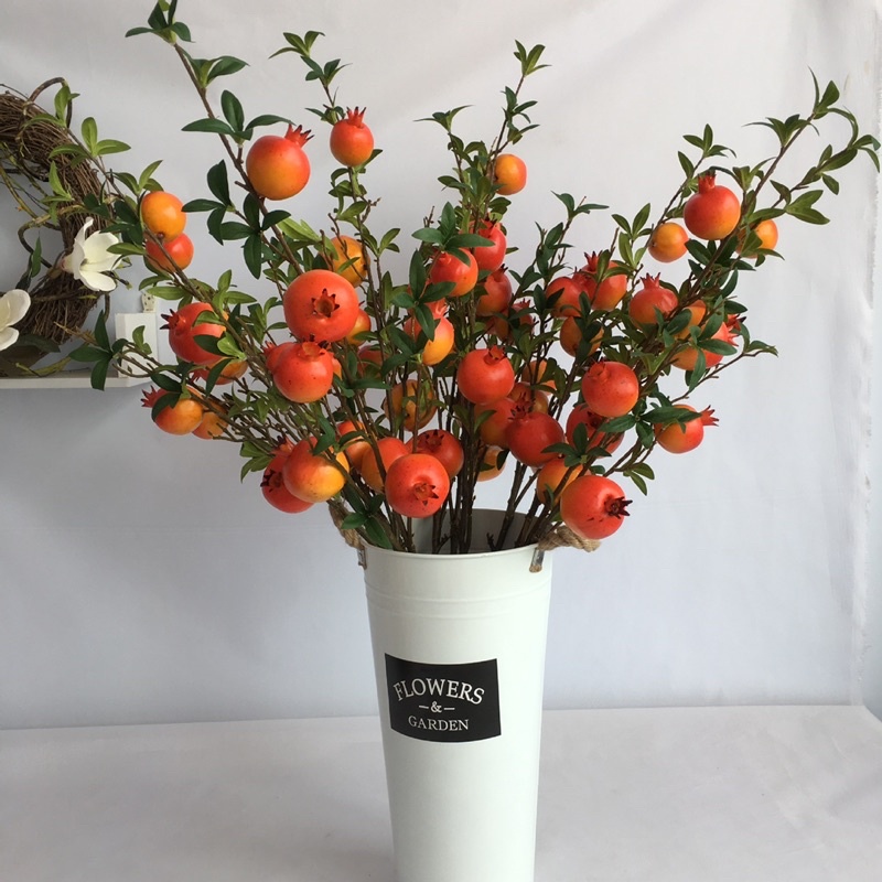 Cành lựu decor trang trí nhà cửa siêu đẹp