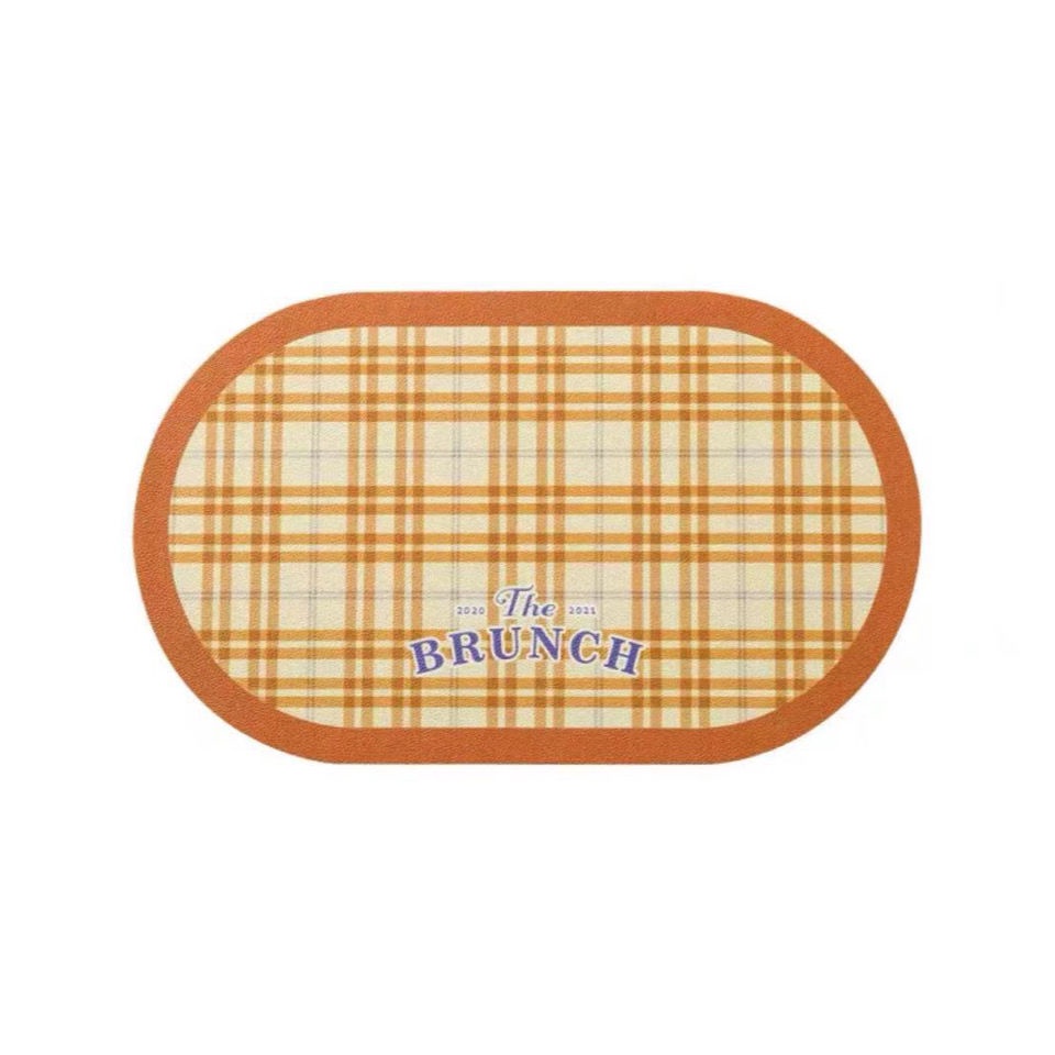 Pu Tấm Lót Bàn Ăn Bằng Da PVC Chống Trượt / Bỏng Tiện Dụng