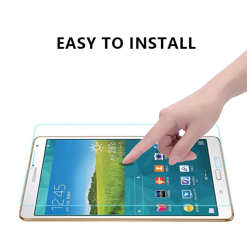 Kính Cường Lực Samsung Tab S 8.4&quot; T700, T705 có mài cạnh 2.5D