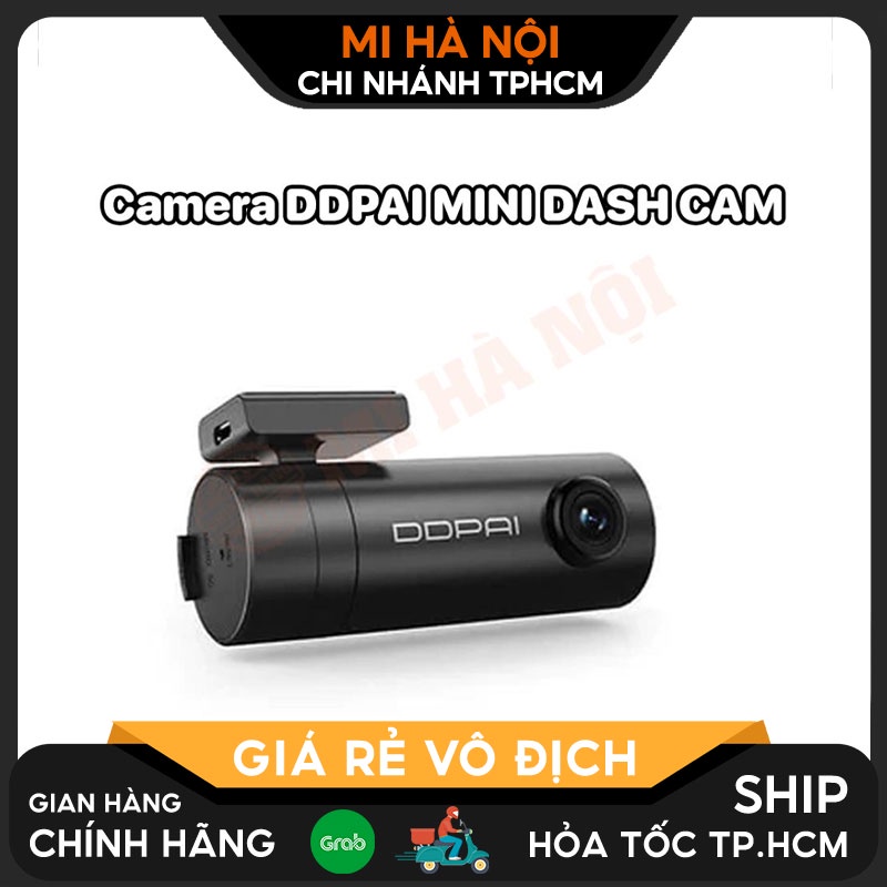Camera hành trình ô tô Xiaomi DDPAI Dash cam Mola Mini / N3 / N3 GPS / N3 Pro - Độ phân giải 2K, kết nối Wifi