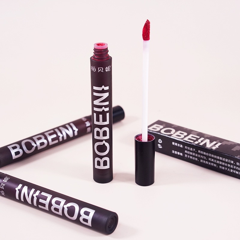 [Hàng mới về] Son kem lì Bobeini chống dính cốc nhiều màu sắc lựa chọn
