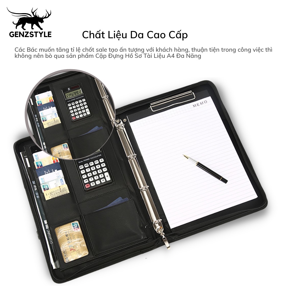 Cặp đựng tài liệu Hồ Sơ Ipad giấy A4 bóp cầm tay nữ nhiều năng sang trọng cao cấp chính hãng
