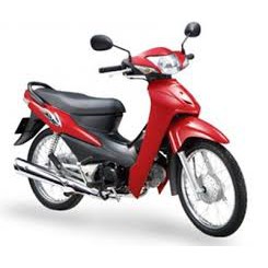 Bộ dàn áo màu Đỏ đun Đen  xe Wave RS -Anpha - S100 phanh cơ, khóa tròn đời 2006 - 2016 - Bộ ốc vít lắp dàn áo xe Wave