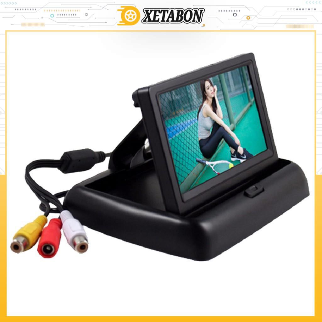 Bộ camera căn lề, cập lề không cần khoan gương, màn hình LCD 4.3 inch, dễ dàng lắp đặt