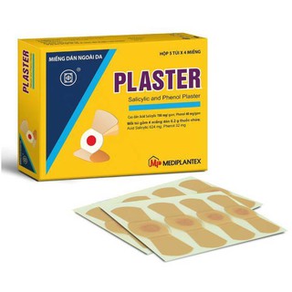  MIẾNG DÁN MỤN CÓC PLASTER HỘP 20 MIẾNG