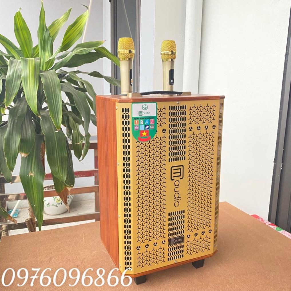 Loa kéo karaoke CM AUDIO K10 bass 25 nhập khẩu 2023 Bảo hành 24 thángcó bluetooth,Tặng bộ sạc pin và 4 quả pin sạc 1200m