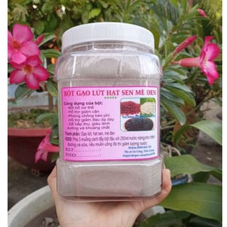 Bột Gạo lứt ,hạt sen ,mè đen 1kg