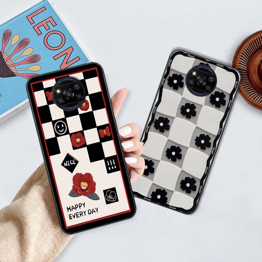 Ốp Xiaomi Poco X3 / Poco X3 Pro in hình trái tim, caro kẹo ngọt đầy cá tính siêu đẹp siêu chất