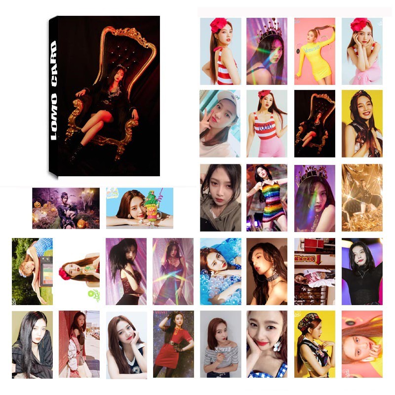 Hộp lomo lomocard nhóm Red Velvet Bad Boy