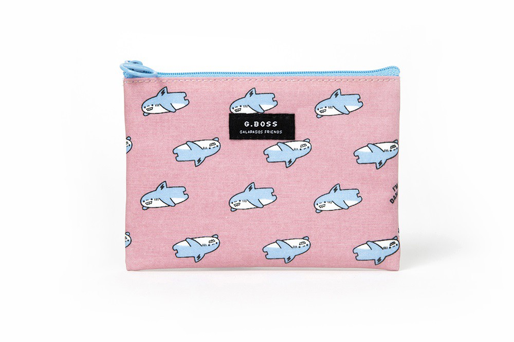 Túi Mini ARTBOX Hàn Quốc Hình Chữ Nhật Màu Hồng In Hình Boss