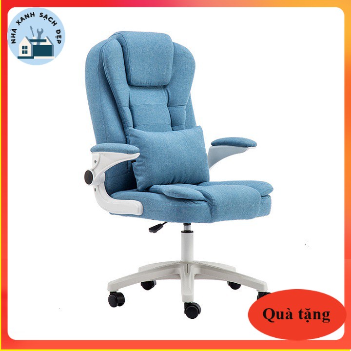 Ghế xoay văn phòng bọc nỉ cao cấp  YIRUITE, tay gấp 90 độ YIRUITE