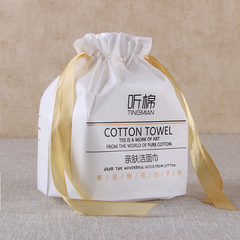 COMBO 3 cuộn khăn lau mặt khô siêu mềm &amp; ẩm dùng 1 lần chăm sóc da COTTON TOWEL ( 80 khăn/cuộn )