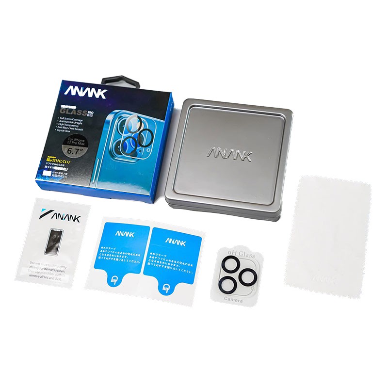 Kính cường lực Anank bảo vệ cụm camera sau cho iPhone