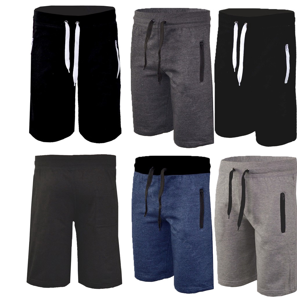 Quần short cotton kiểu dáng thể thao cho nam