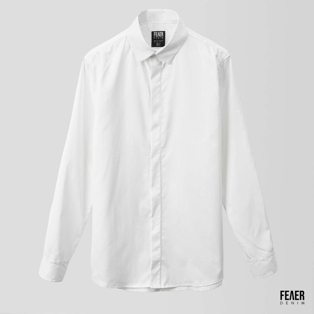 Áo sơ mi nam tay dài nam FEAER chất lụa thoáng, cao cấp Basic Long Sleeve | BigBuy360 - bigbuy360.vn