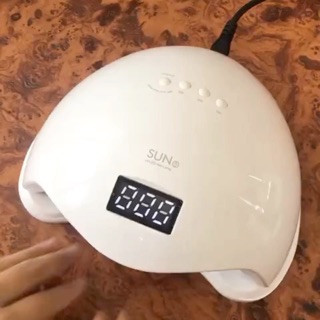 Máy hơ gel nail sun 5 tem xanh