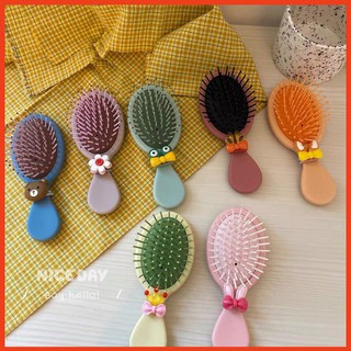 Lược chải tóc gỡ rối - in hình kute ⚡ Tặng kèm chun buộc ⚡ lược chải tóc ⚡ Chibikids ⚡