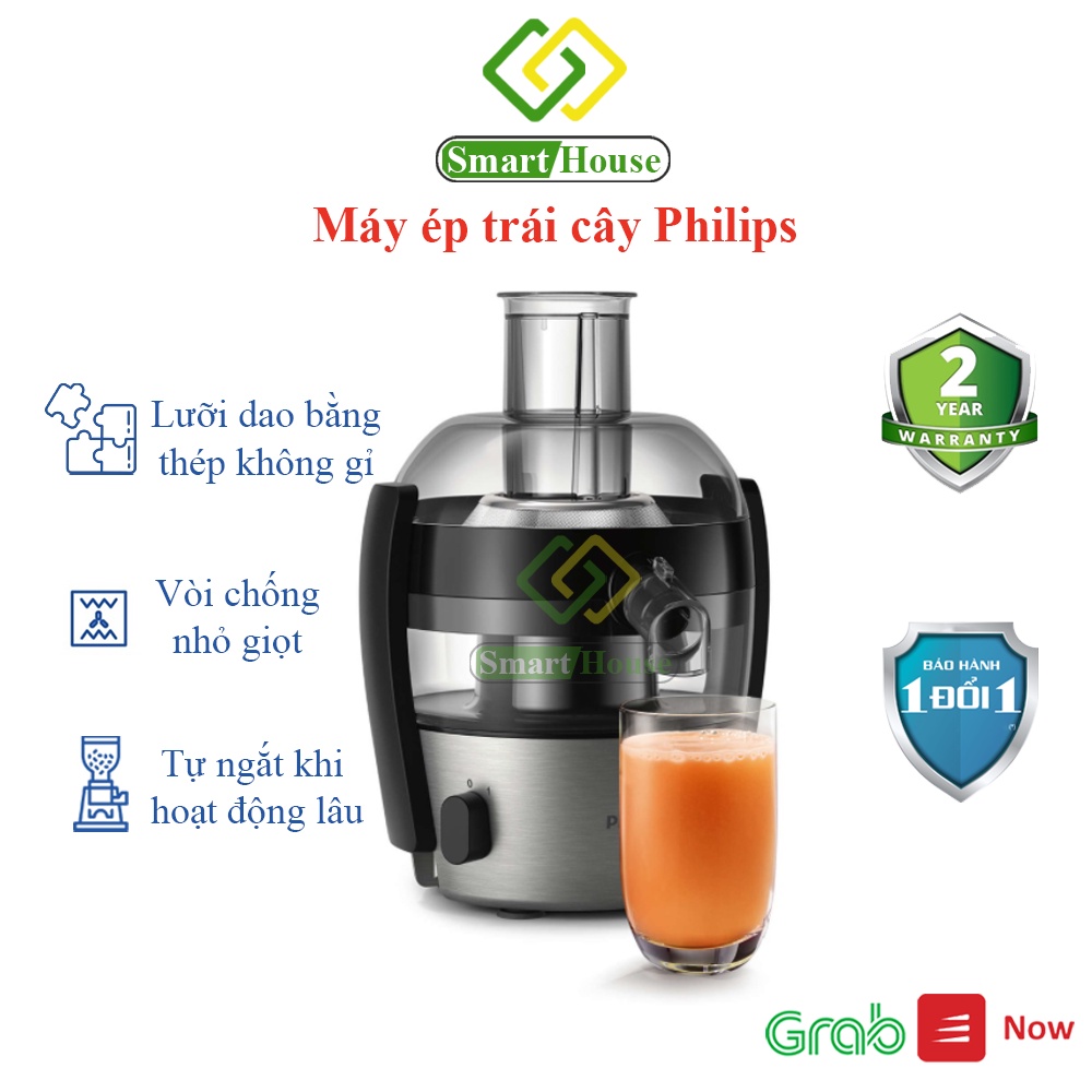 HR1836 - Máy ép trái cây Philips HR1836 500 W - Hàng chính hãng - Smart House