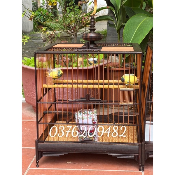 KHUNG LỒNG CHIM CHÀO MÀO ĐẸP CHẮC CHẮN CỘT TRÒN CHÂN MÁNG SÚNG SIÊU DẺ ĐẸP , DỄ RÁP