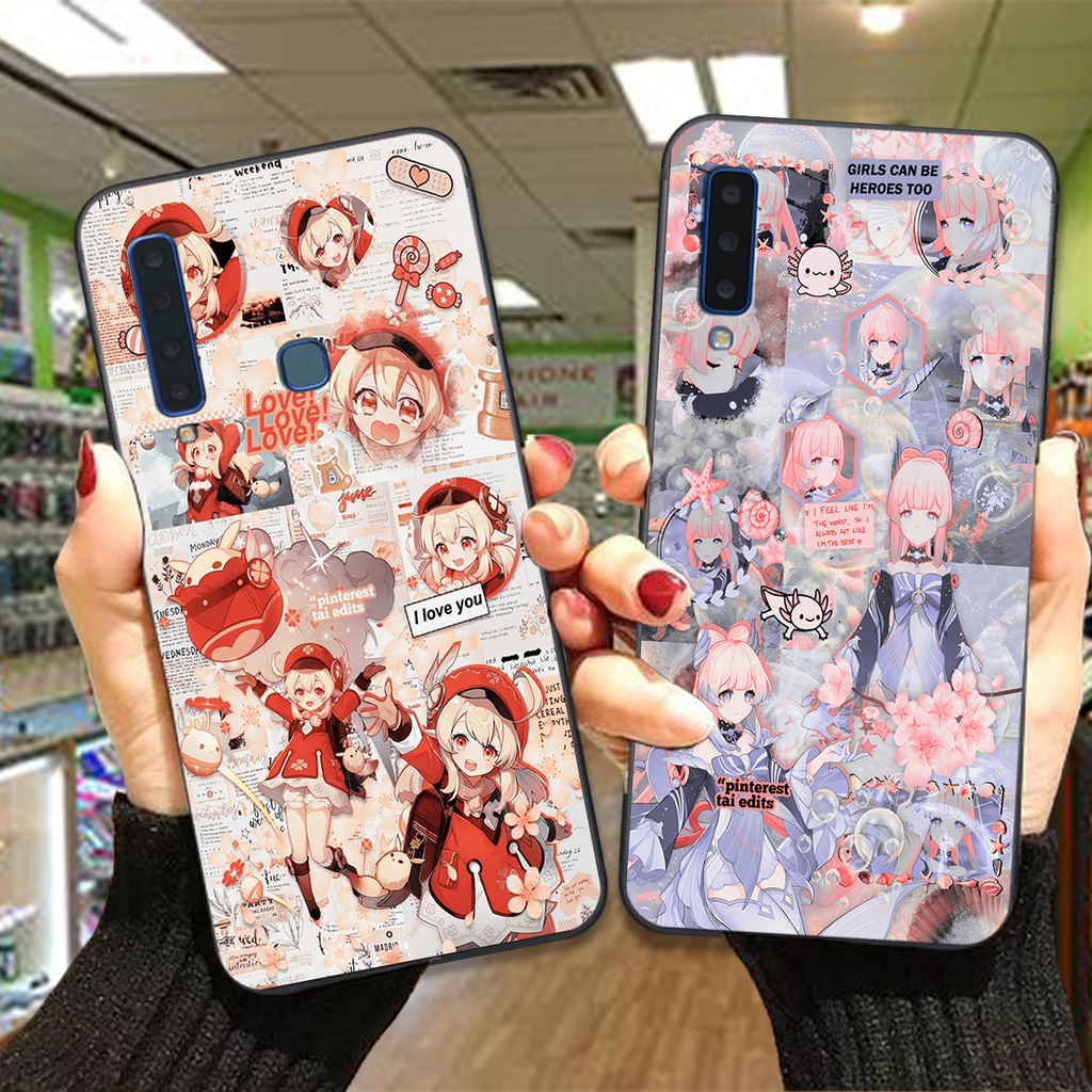 Ốp lưng Samsung A7 2018 / A9 2018 in hình Genshin Impact siêu dễ thương, cá tính