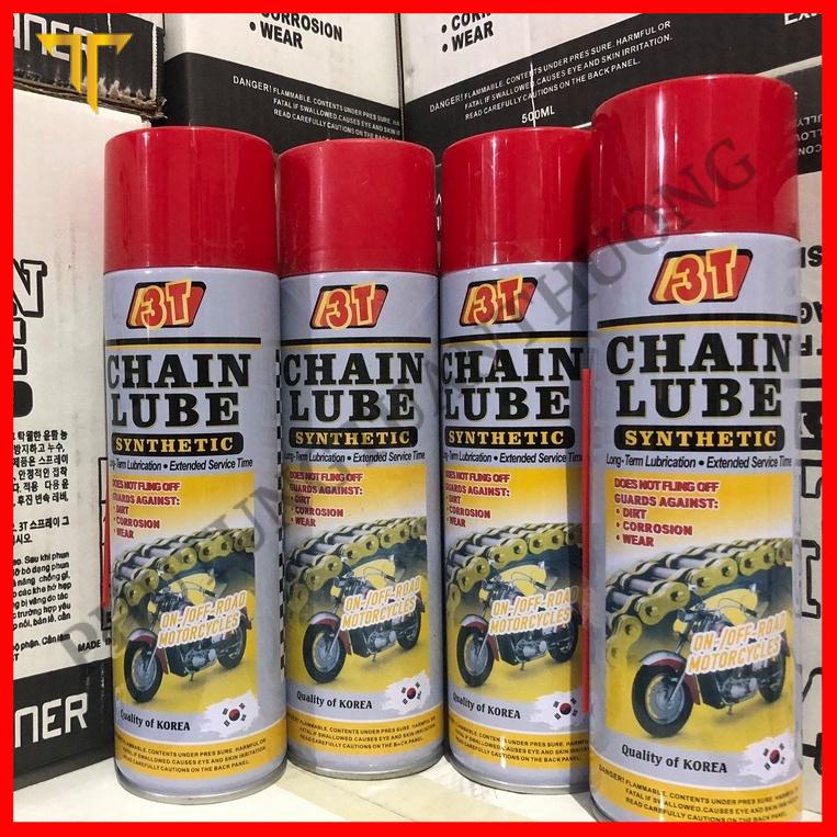 Chai xịt Mỡ bò bôi trơn sên xích không văng 500ml