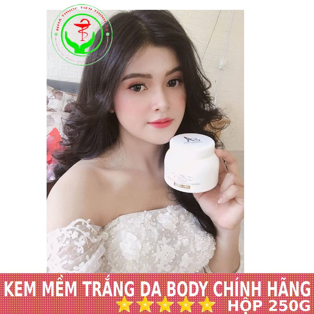 Kem Body Mềm ACOSMETICS chính hãng, Dưỡng Trắng Da Toàn Thân, Da Trắng Sáng, Mềm Mịn 5.0 - Hộp 250G