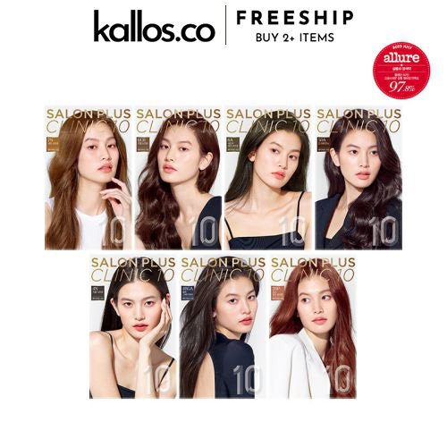 Thuốc Nhuộm Tóc Mise En Scene Salon Plus Clinic 10 Hair Coloring - Kallos Vietnam