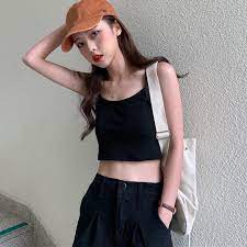 [Áo croptop nữ] Áo hai dây croptop nữ dáng ôm MADELA, áo 2 dây nữ dáng croptop siêu xinh