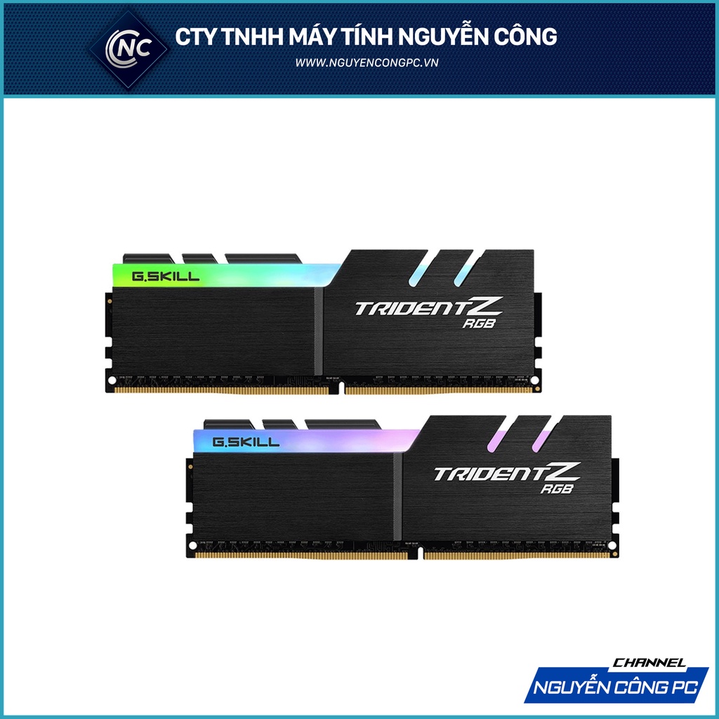 RAM Gskill Trident Z RGB 16GB (2x8GB) DDR4 Bus 3000Mhz