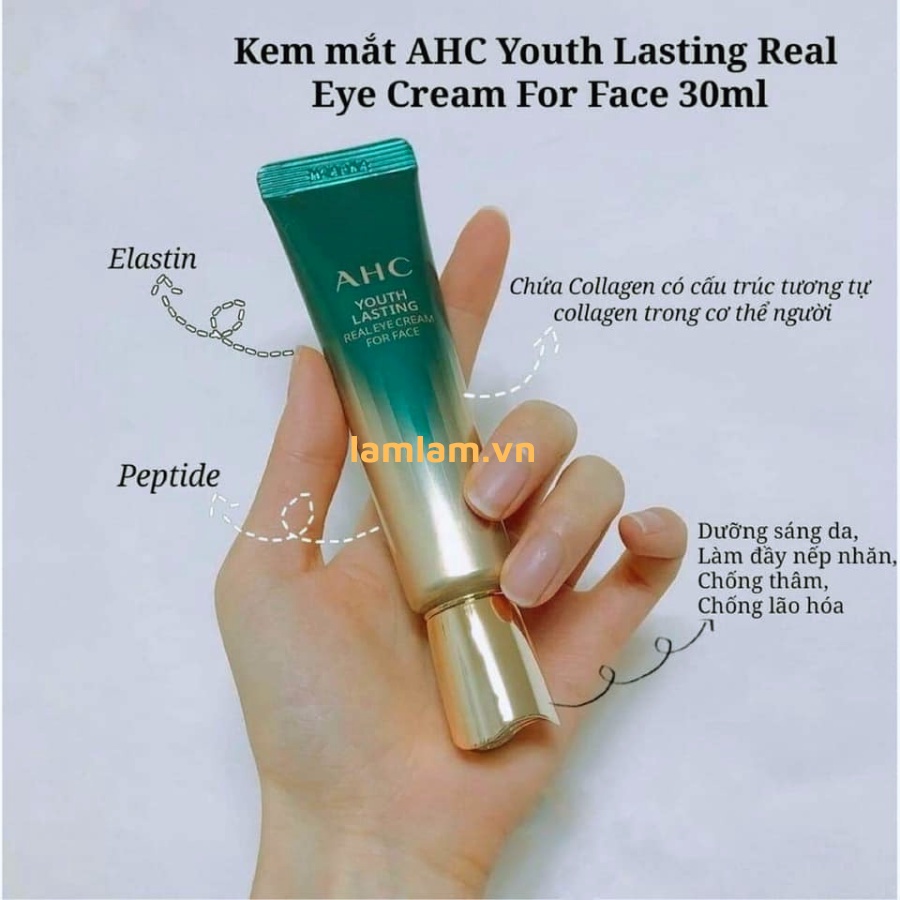 Kem Mắt AHC Youth Lasting Real Eye Cream For Face 30ml