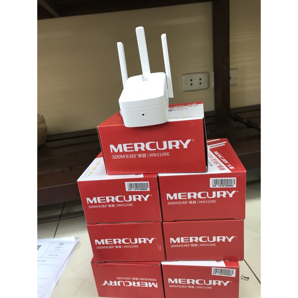 Bộ Kích Sóng Wifi 3 Râu Mercury Cực Mạnh MW310RE | BigBuy360 - bigbuy360.vn