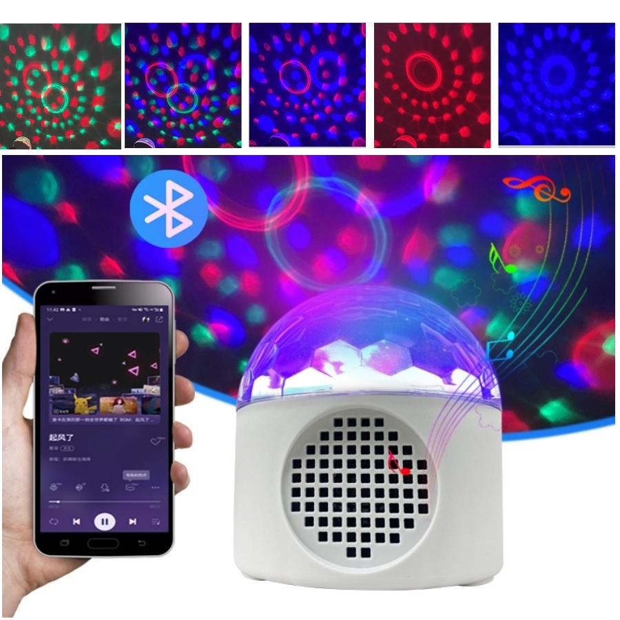 Đèn nháy led rbg nháy theo nhạc 7 màu