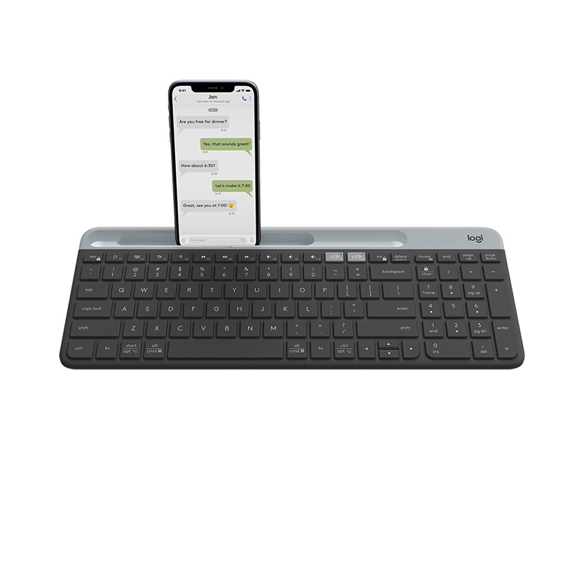 Bàn phím không dây Logitech K580 Slim - Hàng chính hãng