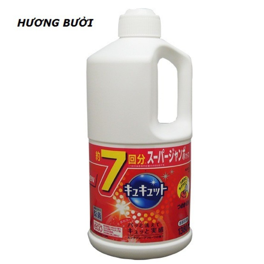 Nước rửa chén đậm đặc KAO Nhật Bản (loại 1380ml)