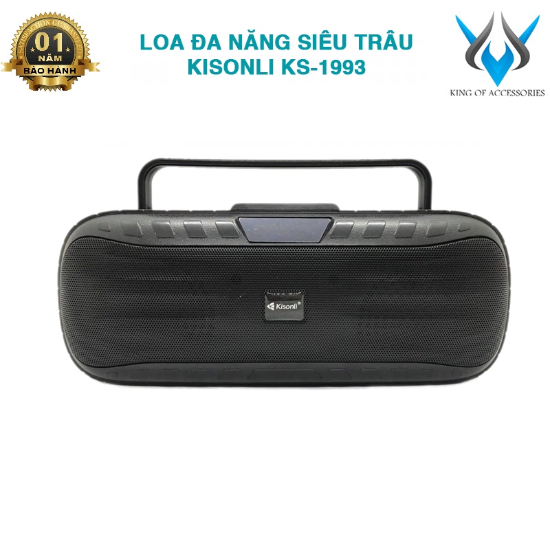Loa bluetooth Kisonli KS-1993 âm thanh Stereo - bass cực mạnh (Màu ngẫu nhiên)