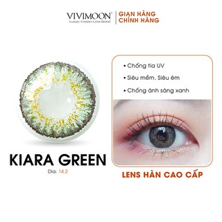 Lens Cận Xanh Lá Kiara Green VIVIMOON 14,2mm