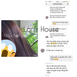 (Nâu hạt dẻ) Thuốc nhuộm tóc